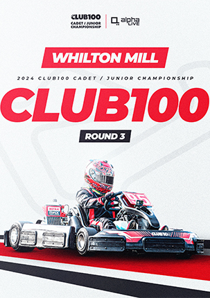 club100 cadets, whilton mill, motorsport, live stream