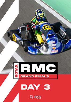 rotax max challenge, grand finals, sarno, italy, day 3, motorsport, live stream, broadcast